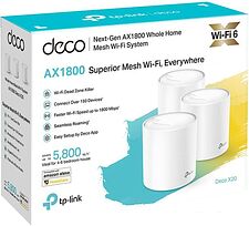 Wi-Fi система TP-Link Deco X20 (3 шт.) Wi-Fi система TP-Link Deco X20 (3 шт.)