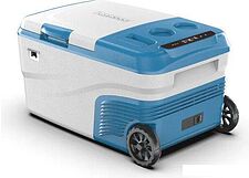 Компрессорный автохолодильник Alpicool DC30 24.8л (белый/синий, с адаптером)