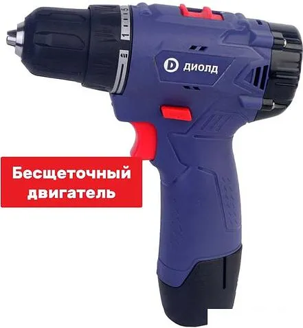 Дрель-шуруповерт ДИОЛД ДЭА-12ЛИ-09 (с 2-мя АКБ, кейс)
