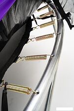 Батут Calviano Outside Master Purple 312 см - 10ft (внешняя сетка, с лестницей)