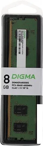 Оперативная память Digma 8ГБ DDR5 4800 МГц DGMAD5480008S