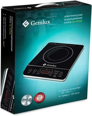 Настольная плита Gemlux GL-IP20A