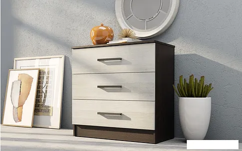 Комод МебельЭра Адель (дуб венге-сосна лоредо)