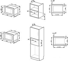 Микроволновая печь Smeg FMI325X