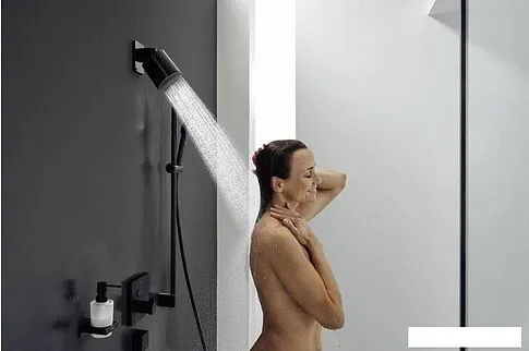 Душевой гарнитур Hansgrohe Pulsify Select 105 3jet Relaxation 24170670 (черный матовый)