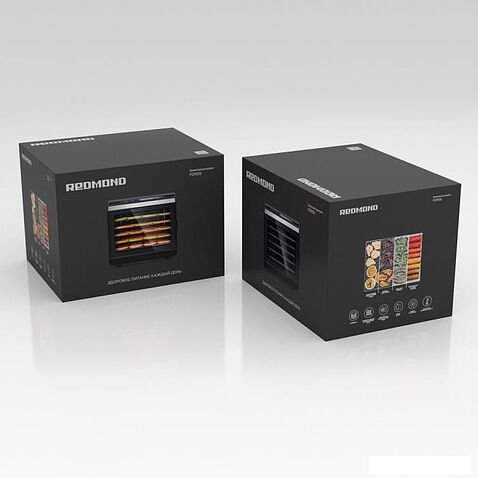 Сушилка для овощей и фруктов Redmond FD1105 (графит)