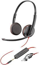 Офисная гарнитура Poly Blackwire 3225 8X229A6