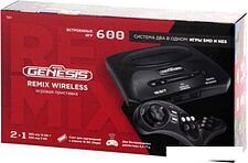 Игровая приставка Retro Genesis Remix Wireless 8+16 Bit (2 геймпада, 600 игр) Игровая приставка Retro Genesis Remix Wireless 8+16 Bit (2 геймпада, 600 игр)