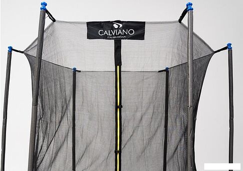 Батут Calviano Smile 183 см-6 ft с внутренней сеткой складной