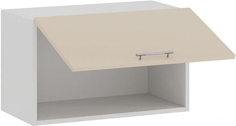 Шкаф навесной Трия Весна 1В6Г (ваниль глянец)