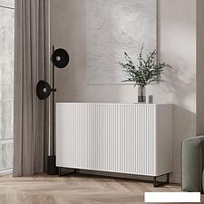 Комод Shtabe Royal 5051 эко (белый/белый/черный)