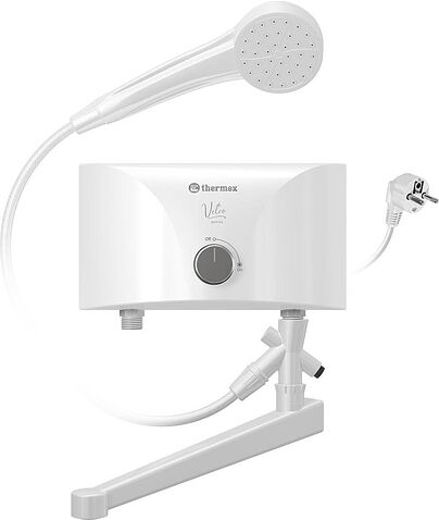 Проточный электрический водонагреватель Thermex Vetro 3500 tap