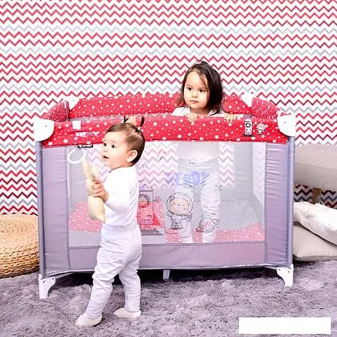 Игровой манеж Lorelli Play 2021 (pink)