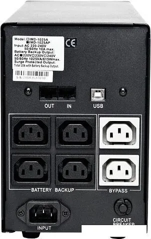 Источник бесперебойного питания Powercom Imperial IMP-2000AP 2000VA