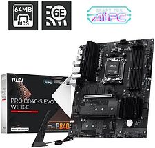 Материнская плата MSI Pro B840-S Evo WiFi6E