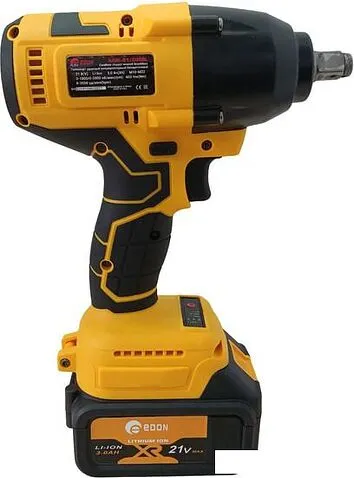 Гайковерт Edon AAW-21/600BL (с 2-мя АКБ, кейс, набор оснастки)