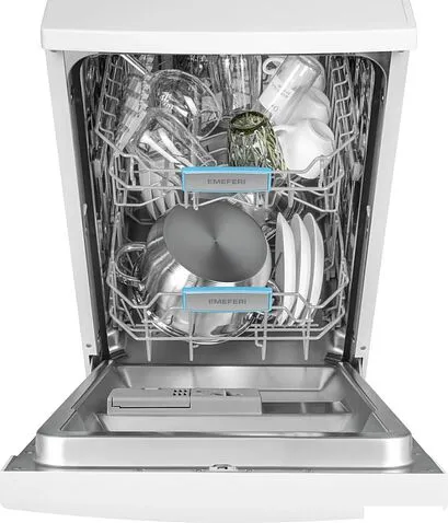 Отдельностоящая посудомоечная машина Meferi MDW4562WH FS Light