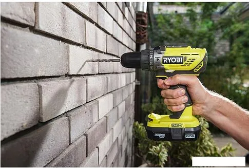 Дрель-шуруповерт Ryobi R18PD3-0