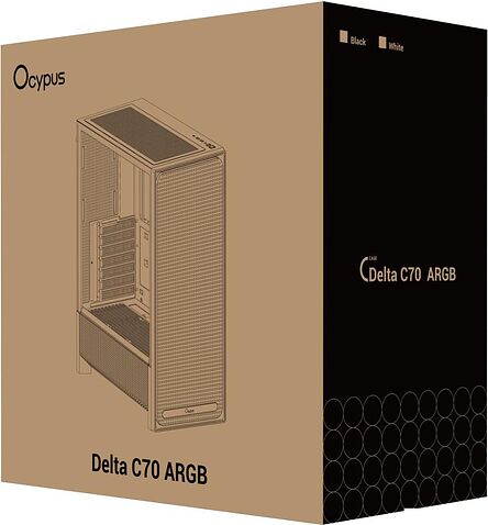 Корпус Ocypus Delta C70 BK ARGB