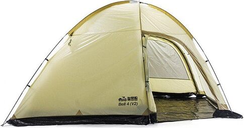 Кемпинговая палатка TRAMP Bell 4 v2 (песочный)