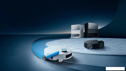 Робот-пылесос Dreame Aqua10 Ultra Roller Complete (евровилка, черный)