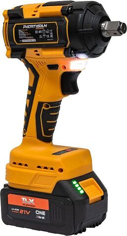 Гайковерт Partisan PCW-2160BL (с 1-им АКБ, кейс)
