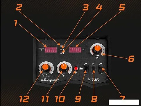 Сварочный инвертор Сварог TECH MIG 250 (N257)