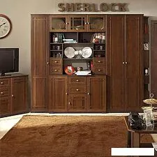 Тумба Глазов Sherlock 5 МЦН (орех шоколадный)