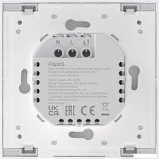 Выключатель Aqara Smart Wall Switch H1 одноклавишный с нейтралью (графит) Выключатель Aqara Smart Wall Switch H1 одноклавишный с нейтралью (графит)