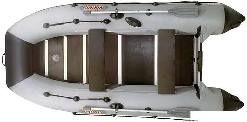 Моторно-гребная лодка Мнев и К Викинг VN 320H (серый/черный)