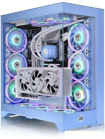 Корпус Thermaltake CTE E600 MX Hydrangea Blue CA-1Y3-00MFWN-00