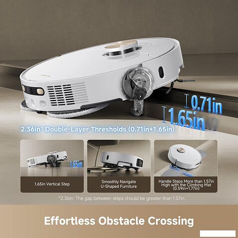 Робот-пылесос Dreame L50 Ultra Robot Vacuum (евровилка, белый)