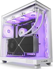 Корпус NZXT H6 Flow RGB CC-H61FW-R1 Корпус NZXT H6 Flow RGB CC-H61FW-R1