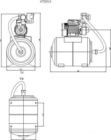 Насосная станция Pumpman ATQB60
