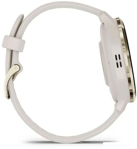 Умные часы Garmin Venu 3S (слоновая кость, с силиконовым ремешком)