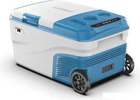 Компрессорный автохолодильник Alpicool DC30 24.8л (белый/синий, с адаптером)