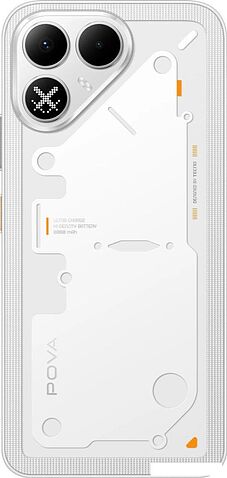 Телефон Tecno Pova 8 5G LK6 8GB/128GB (пиксельный белый)