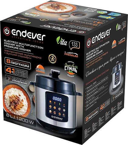 Мультиварка-скороварка Endever Vita-133