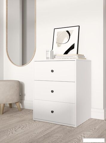 Тумба Mio Tesoro Мини 3 ящика 2.07.03.060.1 (белый)