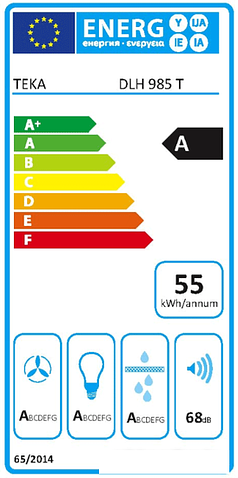 Кухонная вытяжка TEKA DLH 985 T Perfect A4 [40437100]
