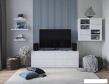 Комод Mio Tesoro Варма 4Д (пигмент, белый)