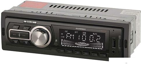 USB-магнитола Soundmax SM-CCR3168B