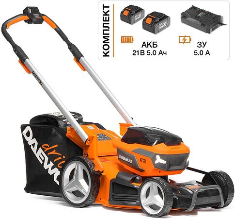 Газонокосилка Daewoo Power DLM 5042Li-SV Set (с 2-мя АКБ)