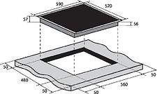Варочная панель ZUGEL ZIH613B