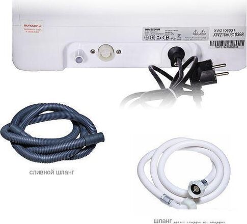 Настольная посудомоечная машина Oursson DW4002TD/WH