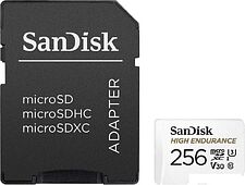 Карта памяти SanDisk High Endurance microSDXC SDSQQNR-256G-GN6IA 256GB Карта памяти SanDisk High Endurance microSDXC SDSQQNR-256G-GN6IA 256GB