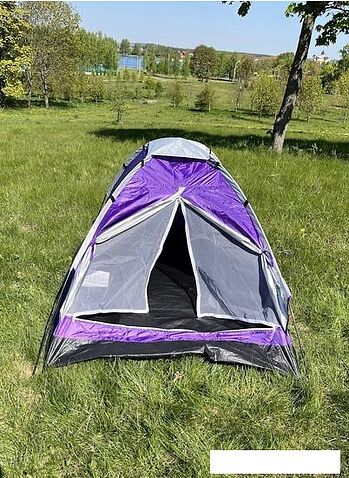 Треккинговая палатка Calviano Acamper Domepack 2 (фиолетовый)
