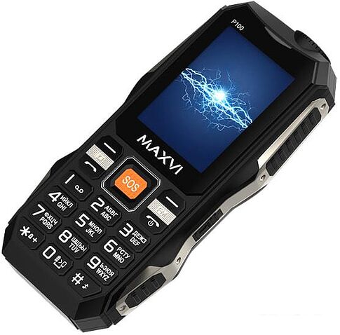 Мобильный телефон Maxvi P100 (черный)