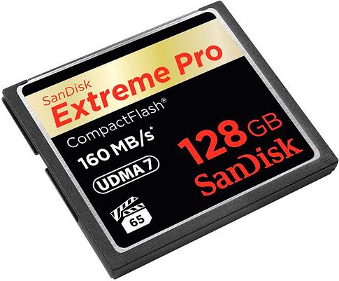 Карта памяти SanDisk Extreme Pro CompactFlash 128GB [SDCFXPS-128G-X46]