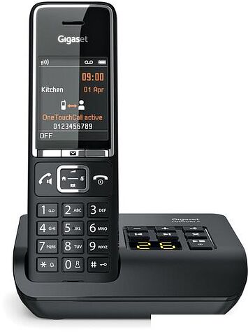 Радиотелефон Gigaset Comfort 550 (черный)